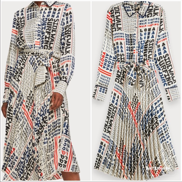 Scotch & Soda Dresses & Skirts - Pleated Midi Dress Scotch & Soda